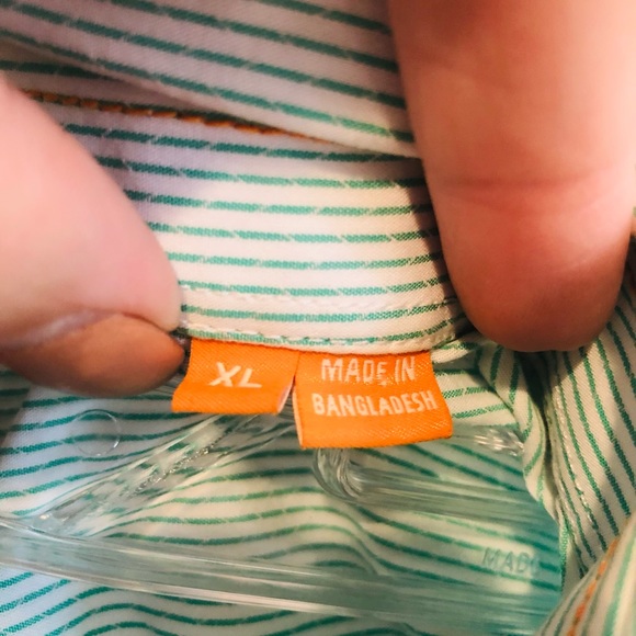 Hugo Boss Orange Label 100% Button Down XL - Picture 4 of 7